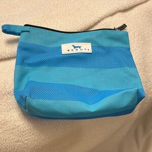 Scout Aqua and Teal Striped Bag